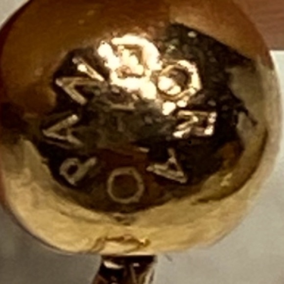 Pandora STRING OF BEADS Genuine 14K rose GOLD plated Adjustable Bracelet - Picture 5 of 14